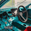Lenovo M9 Tablet in Steering Wheel Column Mount- Tilt adjustable